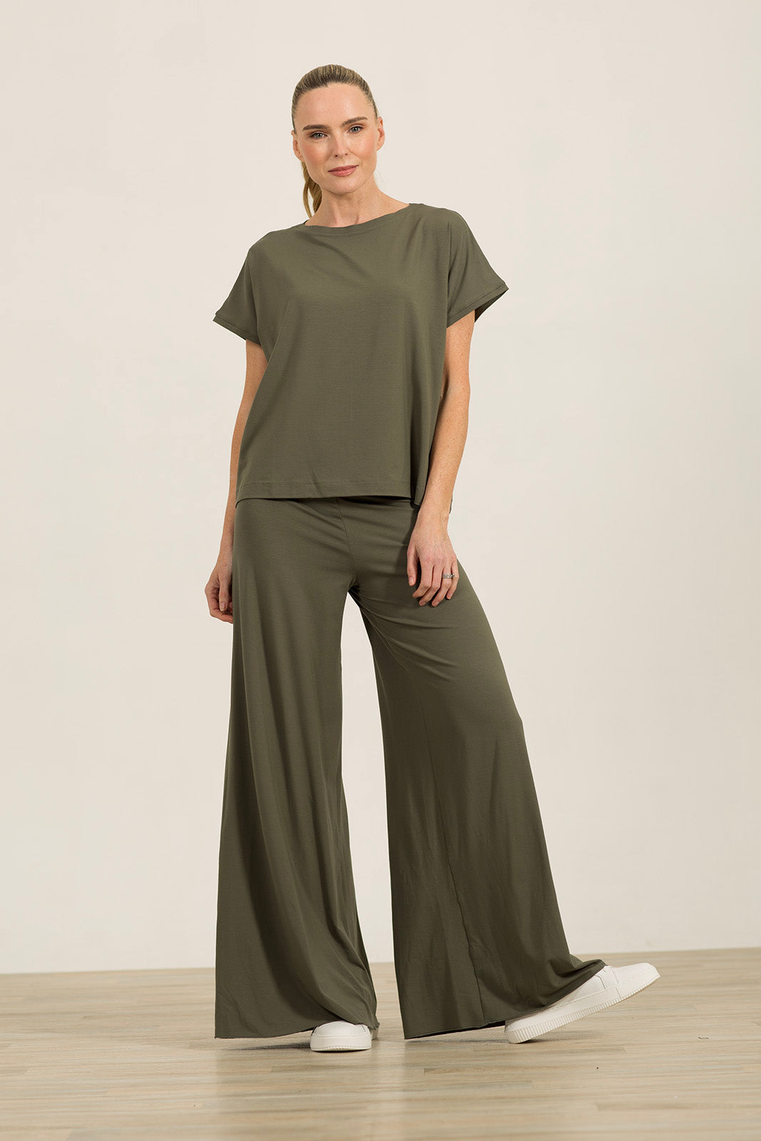 Khaki Kate Palazzos