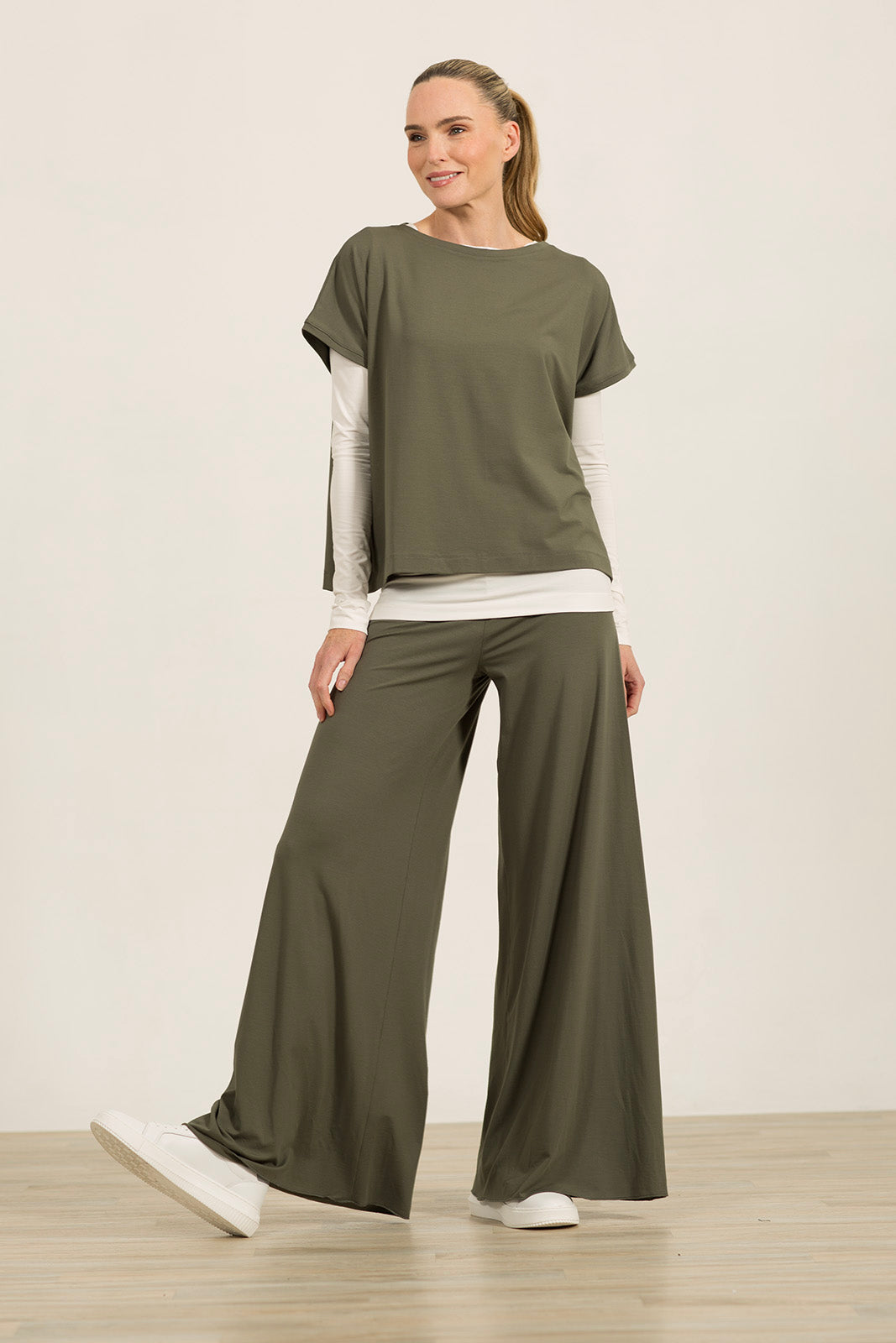 Khaki Kate Palazzos