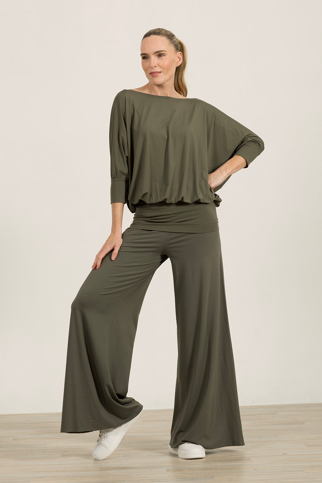 Khaki Kate Palazzos