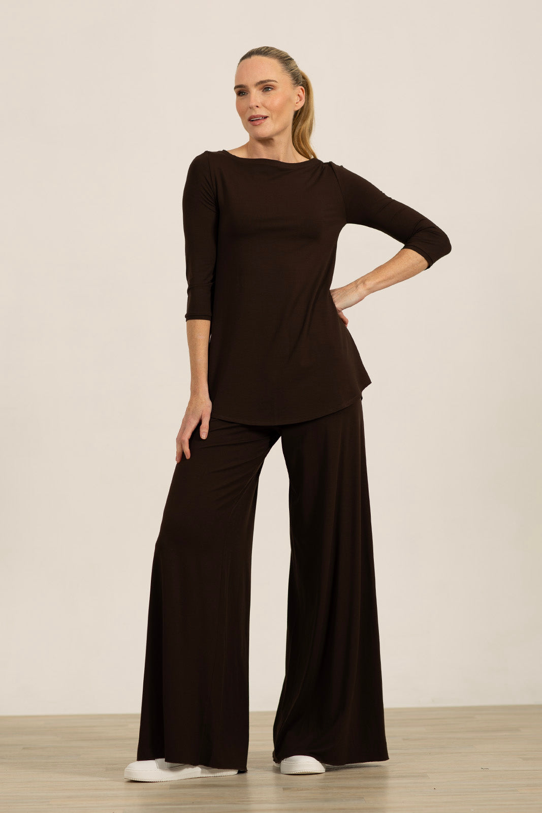 Dark Chocolate Kate Palazzos