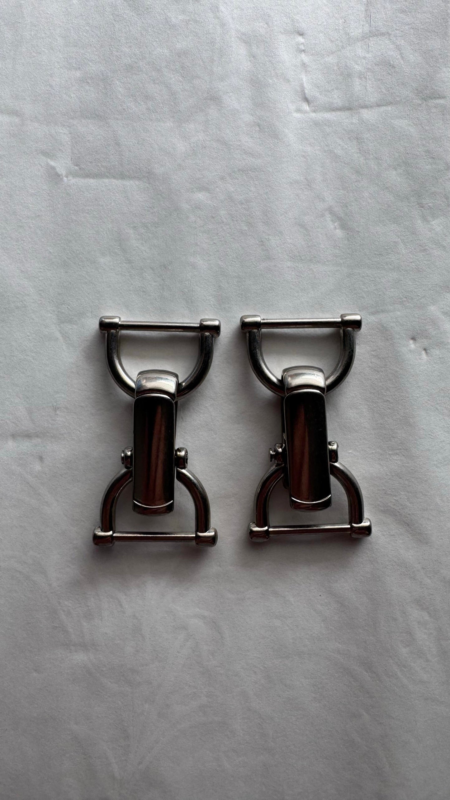 Silver buckle