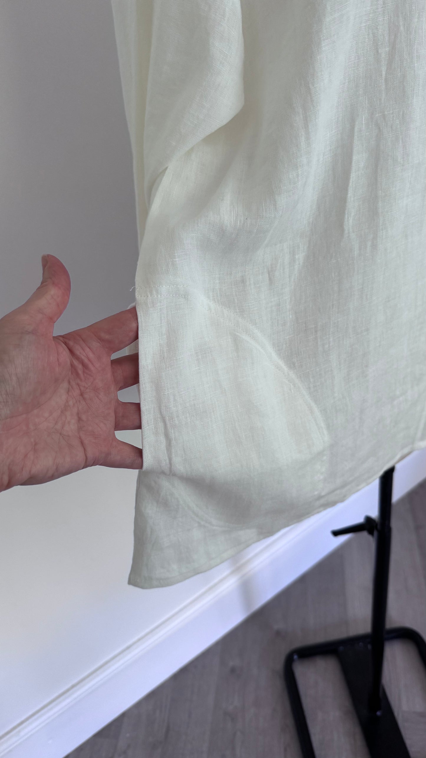 Ecru Sara Linen shirt