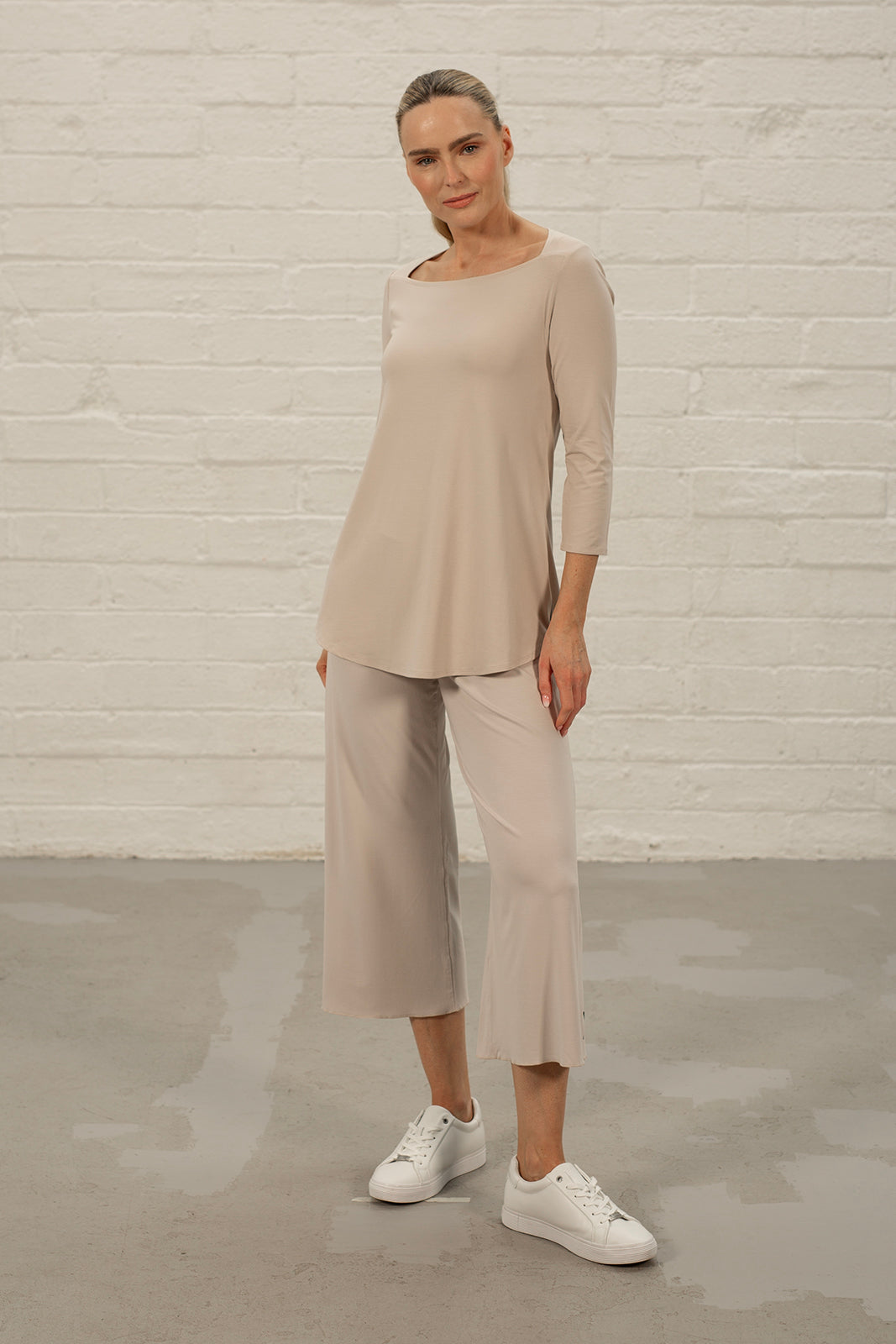 Oat Ellen Cropped Palazzos(small+medium only)