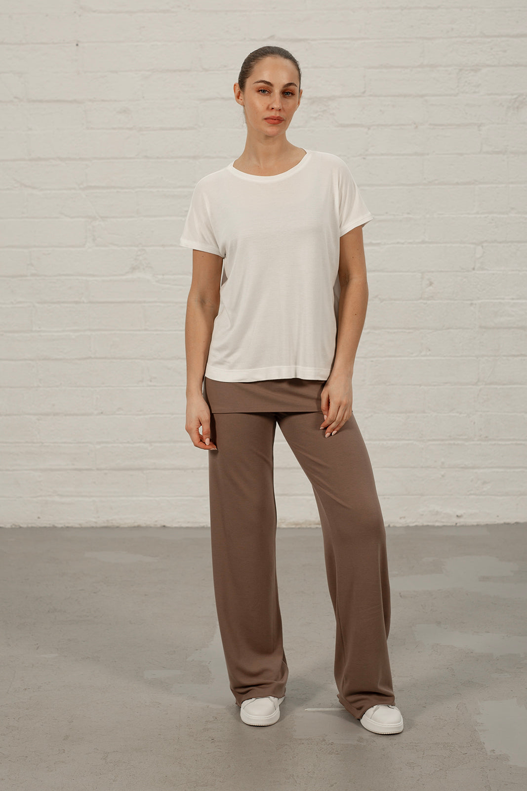 Ecru Oversized Casey Tee ( small only)