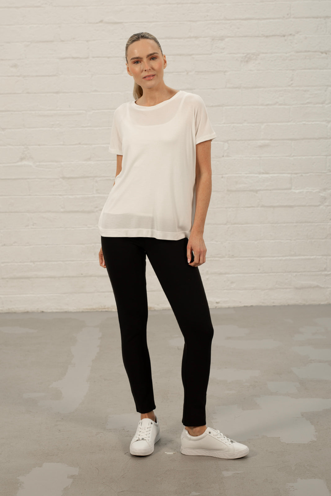 Ecru Oversized Casey Tee ( small only)