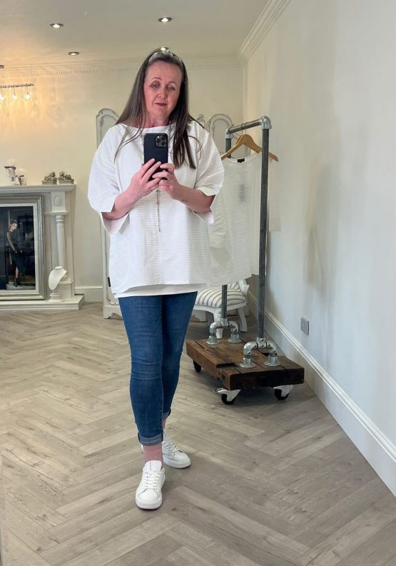 Ecru Sara Linen shirt