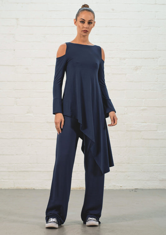 The Lily Top - Navy