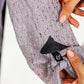Tatiana Long knit ( Black)
