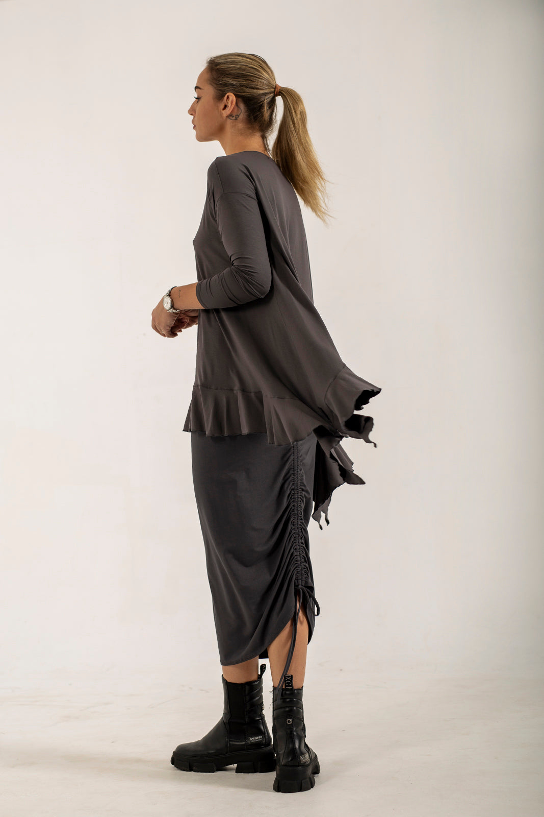 Shannon Drawstring Skirt (lead)