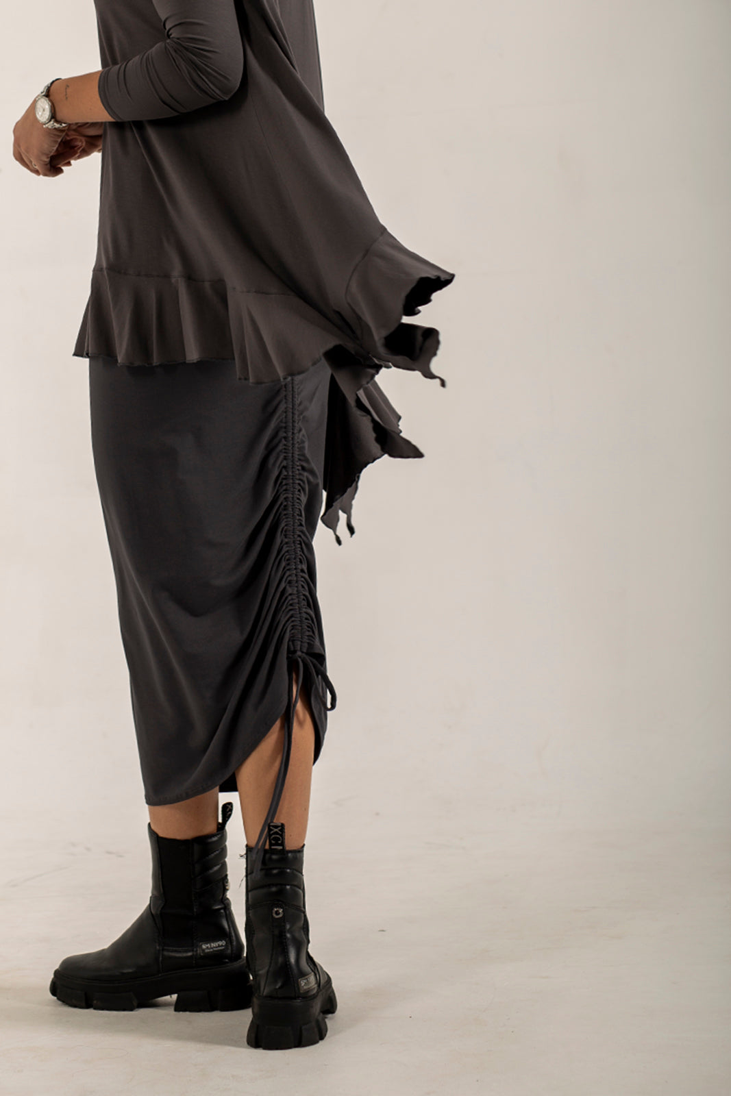 Monique Frill Hem Tunic (Lead)