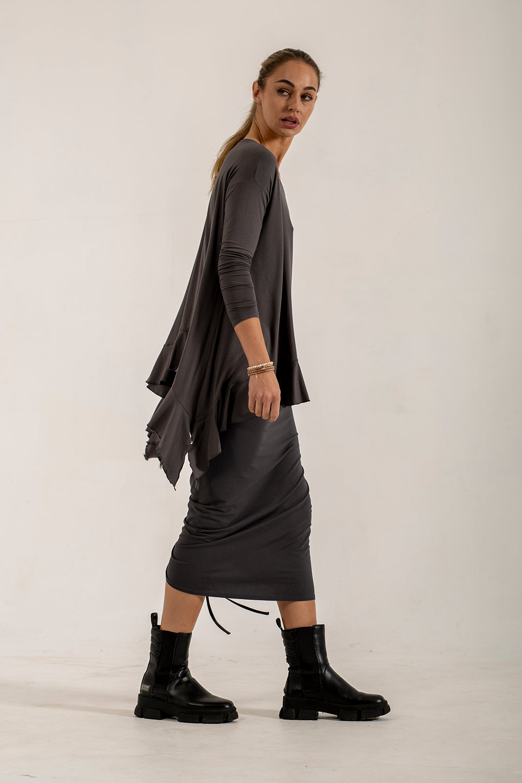 Monique Frill Hem Tunic (Lead)