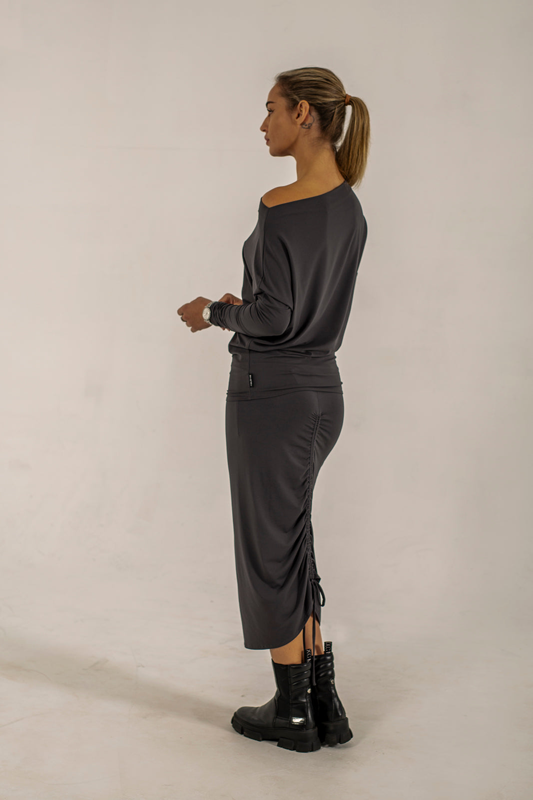 Shannon Drawstring Skirt (lead)