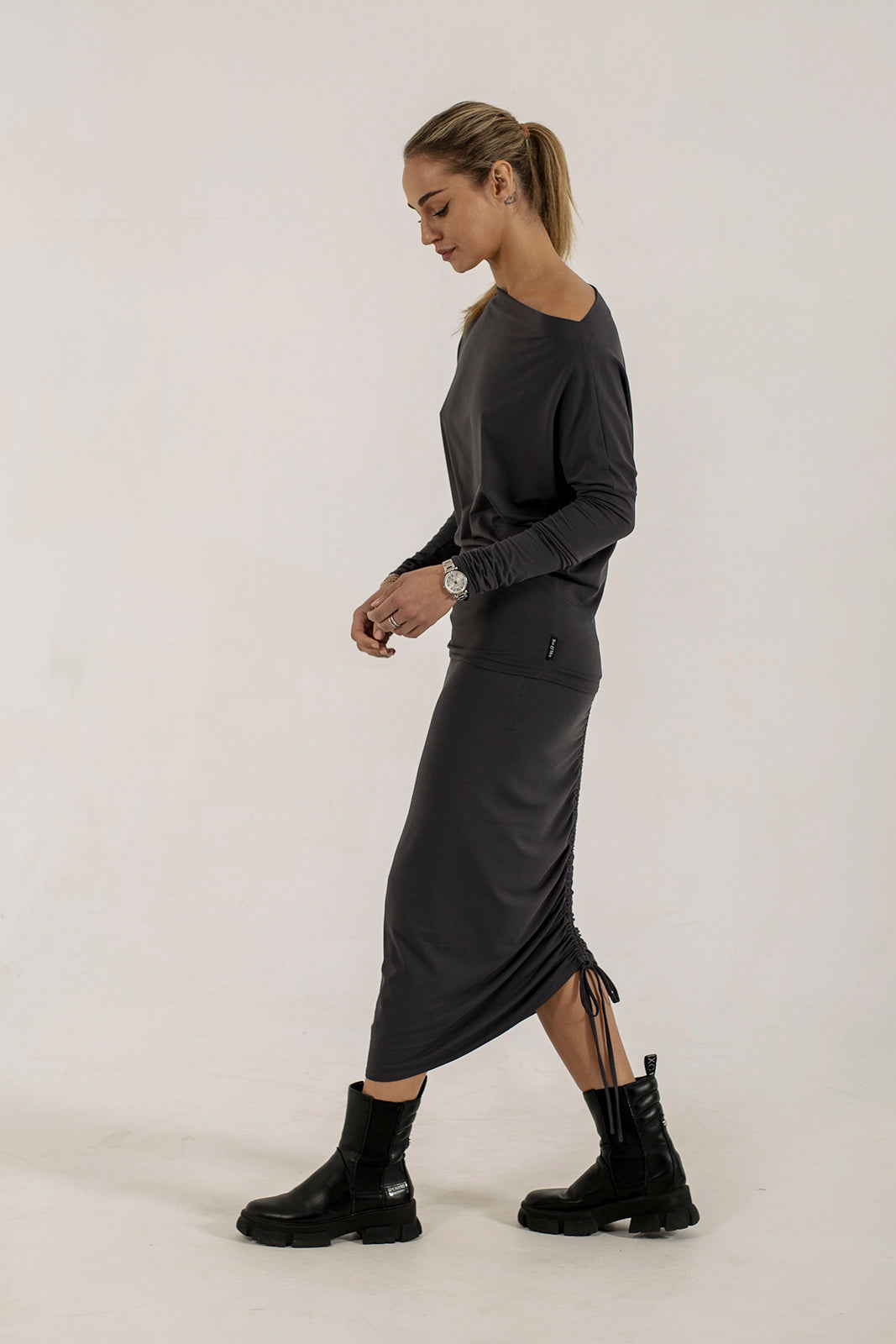 Shannon Drawstring Skirt (lead)