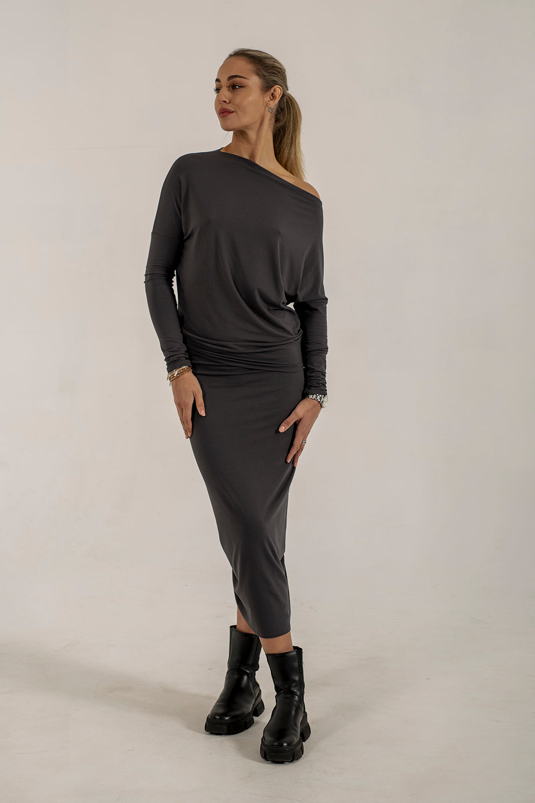 Shannon Drawstring Skirt (lead)