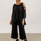 Black Ellen Crop Palazzos (narrow)