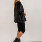 Shannon Drawstring Skirt (black)