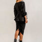 Shannon Drawstring Skirt (black)