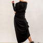 Harper Asymetrical Skirt (black)