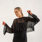 Alina crop jumper ( black)