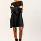 Alina crop jumper ( black)