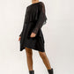 Alina crop jumper ( black)