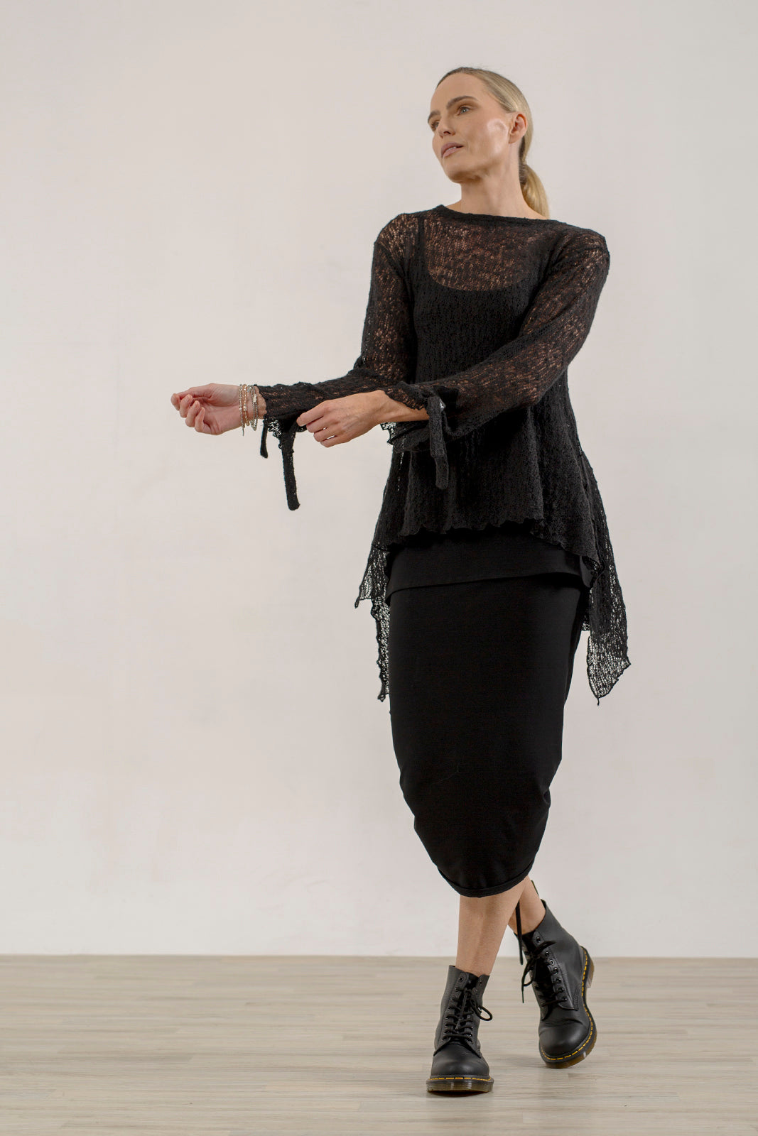 Tatiana Long knit ( Black)