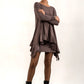 Fleur Long Layering Vest (Mink)