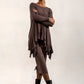 Shannon Drawstring Skirt (mink)