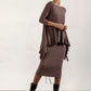 Monique Frill Hem Tunic (Mink)