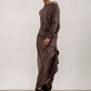 Harper Asymetrical Skirt (Mink)