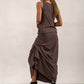 Harper Asymetrical Skirt (Mink)