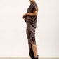Harper Asymetrical Skirt (Mink)