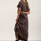 Harper Asymetrical Skirt (Mink)