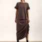Harper Asymetrical Skirt (Mink)