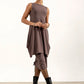 Shannon Drawstring Skirt (mink)