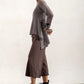 Tatiana Long knit (Light grey)