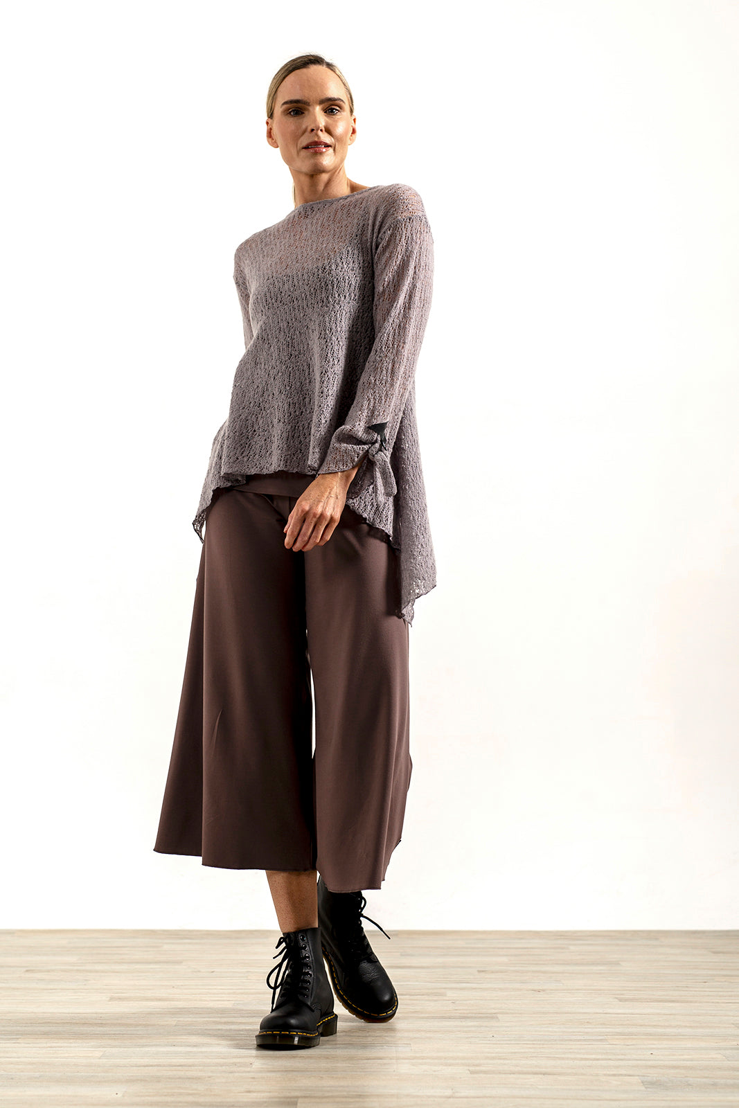 Tatiana Long knit (Silver Frost)