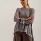 Tatiana Long knit (Silver Frost)