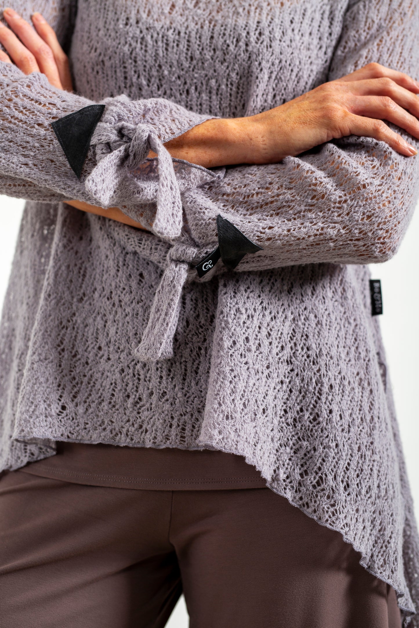 Tatiana Long knit (Silver Frost)