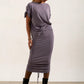 Kanchan Oversize Tee (Silver Frost)