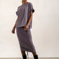 Kanchan Oversize Tee (Silver Frost)
