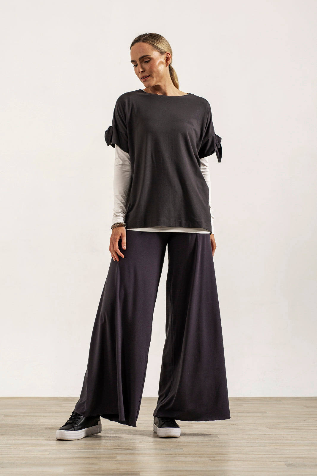 Lead Viscose Jersey Kate Palazzos