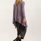 Monique Frill Hem Tunic (Silver Frost)