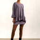 Fleur Long Layering Vest (Silver Frost)