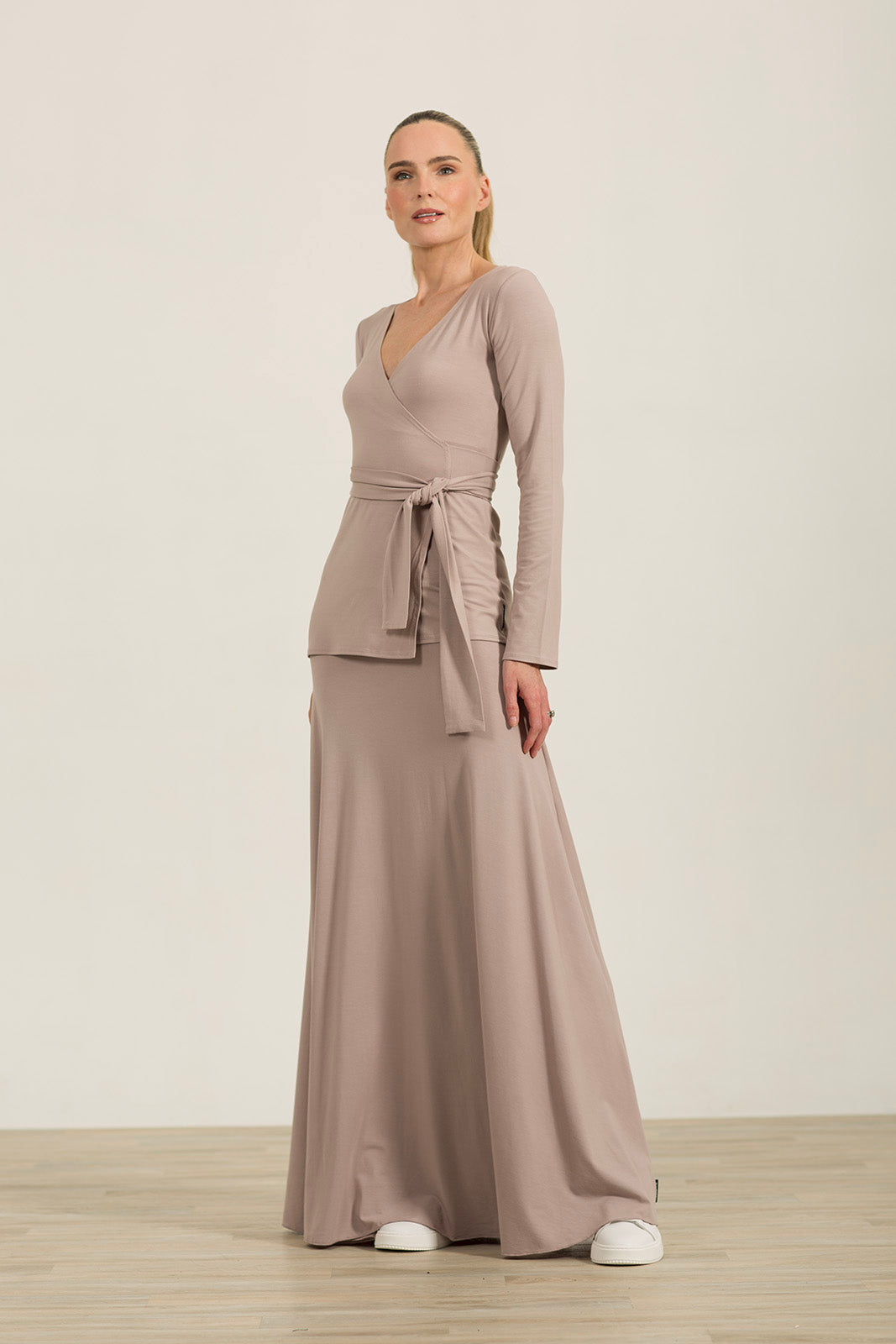 Cloud Morticia Wrap Top