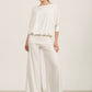 Soft-White Kate Palazzos