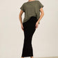 Khaki Oversized Casey Tee