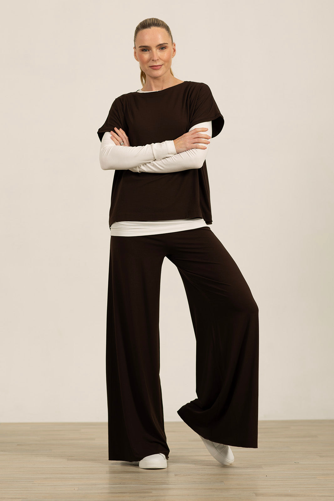 Casey Oversized Tee - Lead