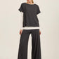 Dark Chocolate Oversized Casey Tee