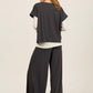 Dark Chocolate Oversized Casey Tee